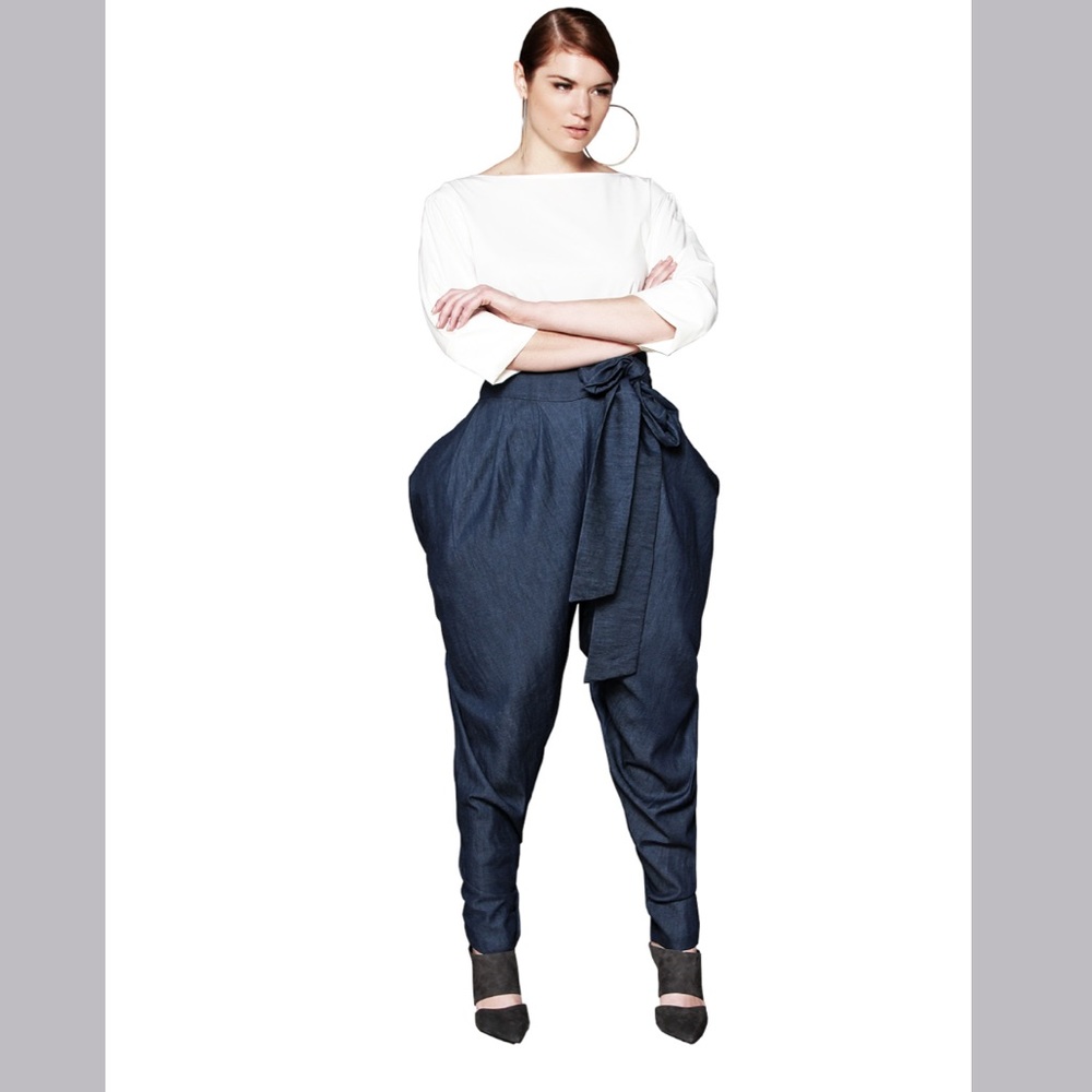 Jibri denim high waist slouch pants sz 2 18/20